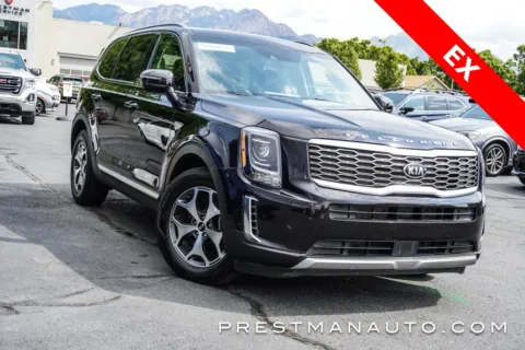 Black 2021 Kia Telluride EX for sale in Salt Lake City, UT