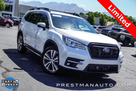 White 2022 Subaru Ascent Limited for sale in Salt Lake City, UT