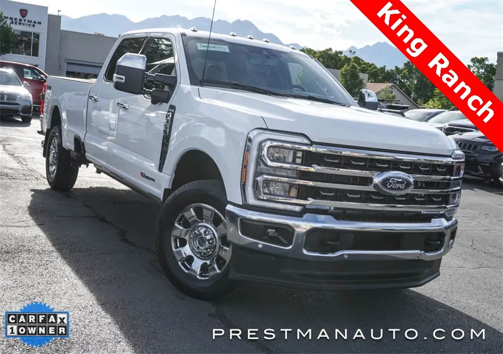 White 2024 Ford F-350SD King Ranch for sale in Salt Lake City, UT