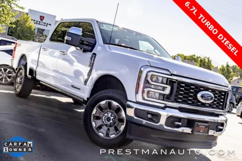 White 2024 Ford F-350SD King Ranch for sale in Salt Lake City, UT