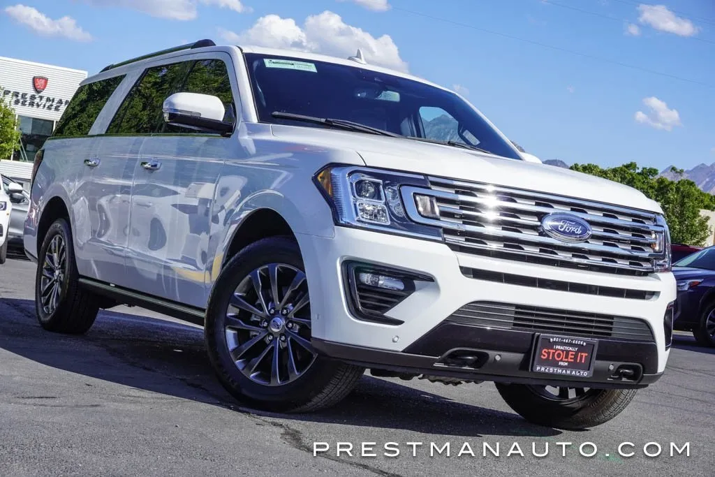 White 2021 Ford Expedition Max Limited for sale in Salt Lake City, UT