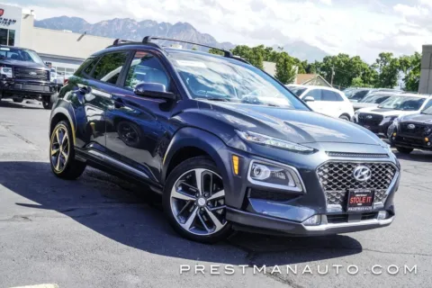 Gray 2019 Hyundai Kona Ultimate for sale in Salt Lake City, UT