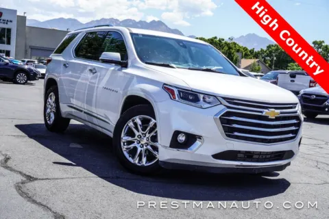 White 2018 Chevrolet Traverse High Country for sale in Salt Lake City, UT