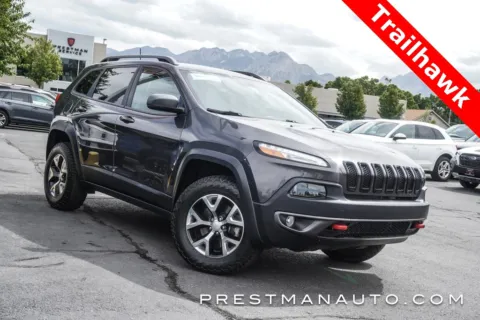 Gray 2018 Jeep Cherokee Trailhawk for sale in Salt Lake City, UT