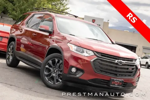 Red 2021 Chevrolet Traverse RS for sale in Salt Lake City, UT