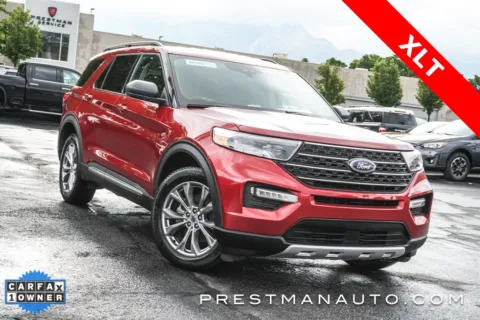 Red 2022 Ford Explorer XLT for sale in Salt Lake City, UT