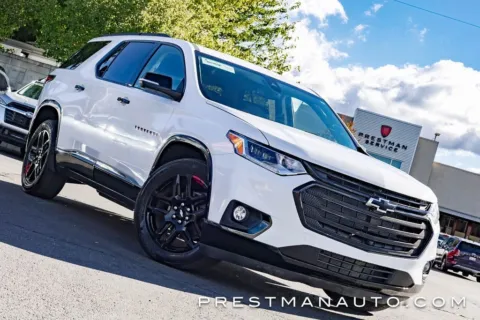 White 2021 Chevrolet Traverse Premier for sale in Salt Lake City, UT