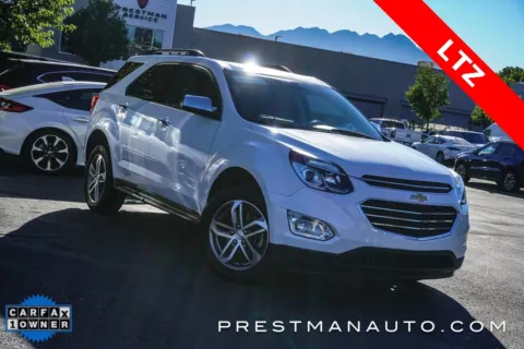 White 2016 Chevrolet Equinox LTZ for sale in Salt Lake City, UT