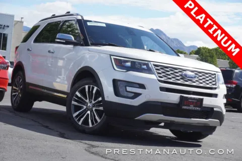 White 2017 Ford Explorer Platinum for sale in Salt Lake City, UT
