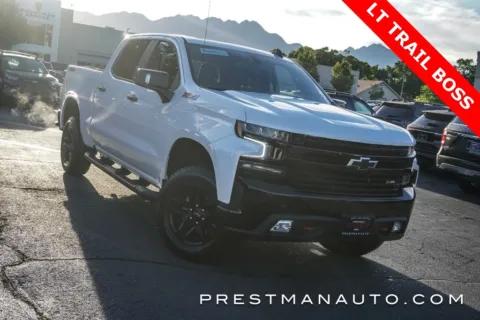 White 2021 Chevrolet Silverado 1500 LT Trail Boss for sale in Salt Lake City, UT