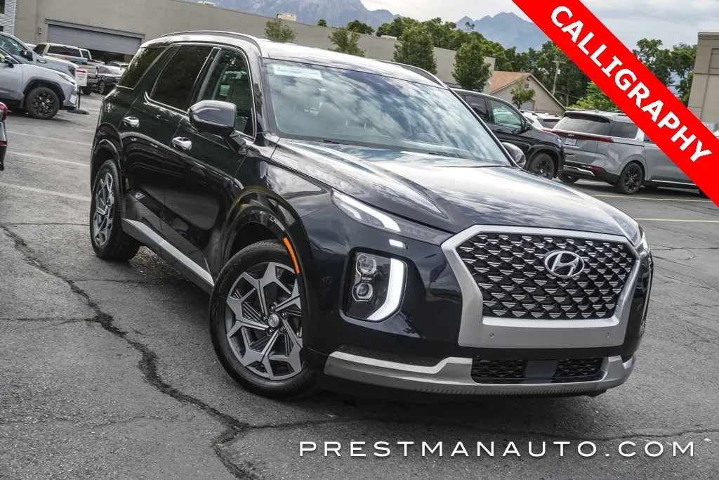 Blue 2021 Hyundai Palisade Calligraphy for sale in Salt Lake City, UT