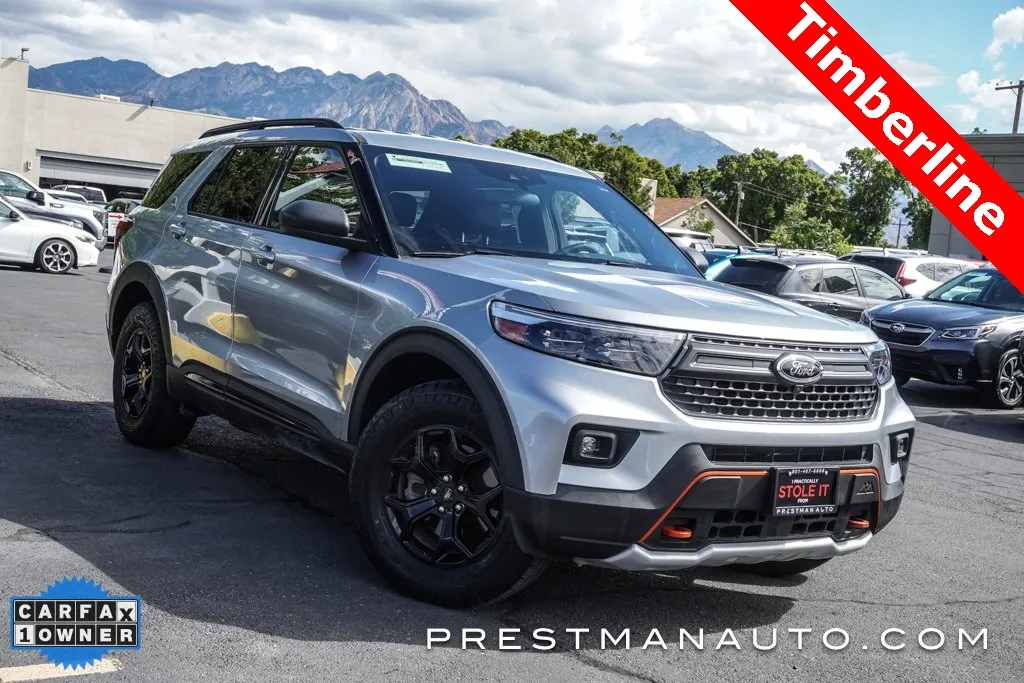 Silver 2023 Ford Explorer Timberline for sale in Salt Lake City, UT