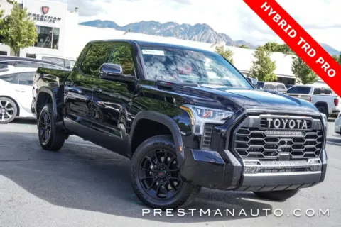 Black 2022 Toyota Tundra Hybrid TRD Pro for sale in Salt Lake City, UT