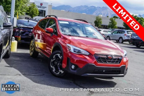 Red 2021 Subaru Crosstrek Limited for sale in Salt Lake City, UT