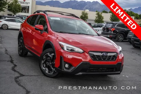 Red 2021 Subaru Crosstrek Limited for sale in Salt Lake City, UT