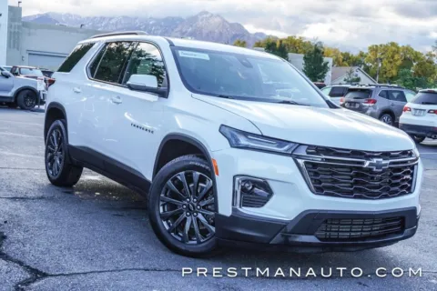 White 2023 Chevrolet Traverse RS for sale in Salt Lake City, UT