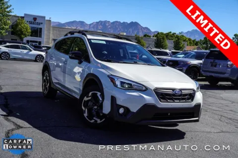 White 2022 Subaru Crosstrek Limited for sale in Salt Lake City, UT