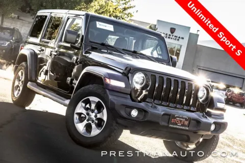 Black 2020 Jeep Wrangler Unlimited Sport S for sale in Salt Lake City, UT