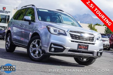 Silver 2017 Subaru Forester 2.5i Touring for sale in Salt Lake City, UT