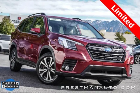 Red 2024 Subaru Forester Limited for sale in Salt Lake City, UT