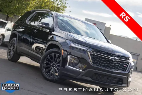 Black 2023 Chevrolet Traverse RS for sale in Salt Lake City, UT