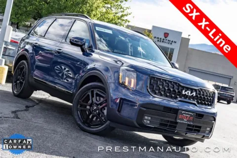 Blue 2024 Kia Telluride SX X-Line for sale in Salt Lake City, UT