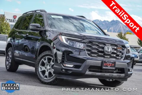 Black 2024 Honda Passport TrailSport for sale in Salt Lake City, UT