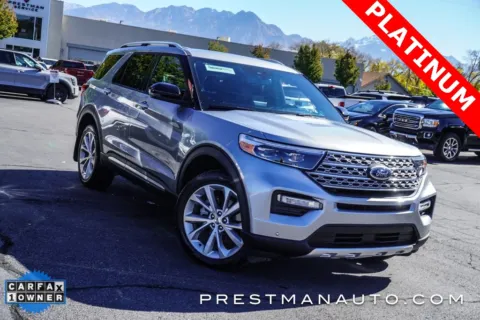 Silver 2024 Ford Explorer Platinum for sale in Salt Lake City, UT