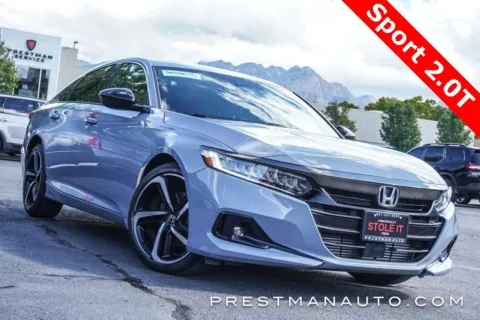 Blue 2022 Honda Accord Sport 2.0T for sale in Salt Lake City, UT