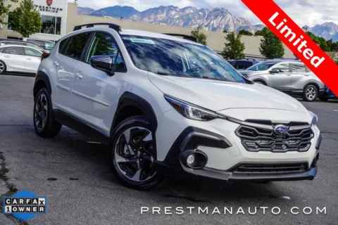 White 2024 Subaru Crosstrek Limited for sale in Salt Lake City, UT