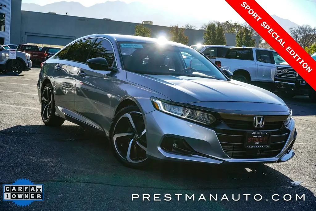 Silver 2021 Honda Accord Sport Special Edition for sale in Salt Lake City, UT