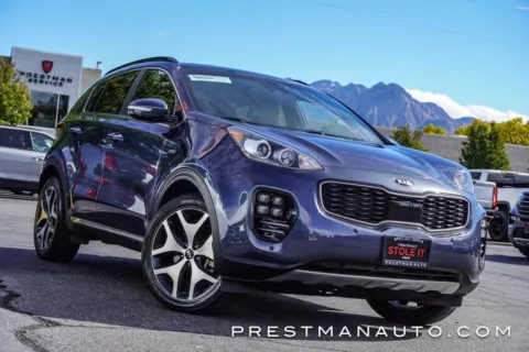 Blue 2018 Kia Sportage SX for sale in Salt Lake City, UT