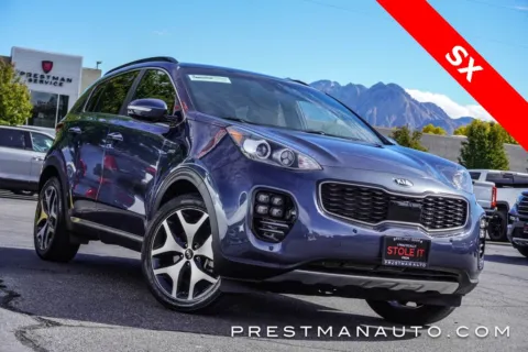Blue 2018 Kia Sportage SX for sale in Salt Lake City, UT