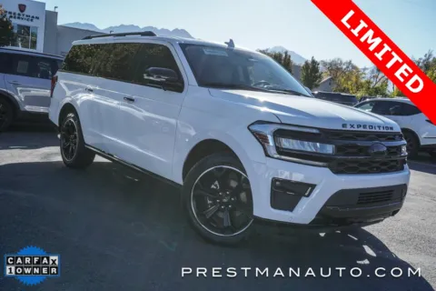 White 2024 Ford Expedition Max Limited for sale in Salt Lake City, UT