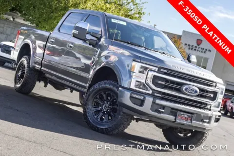 Gray 2022 Ford F-350SD Platinum for sale in Salt Lake City, UT