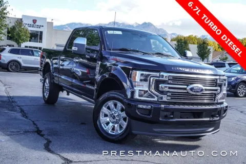 Blue 2022 Ford F-250SD Platinum for sale in Salt Lake City, UT