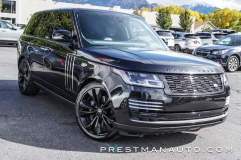 Black 2021 Land Rover Range Rover SVAutobiography for sale in Salt Lake City, UT