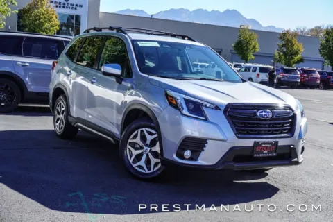 Silver 2023 Subaru Forester Premium for sale in Salt Lake City, UT