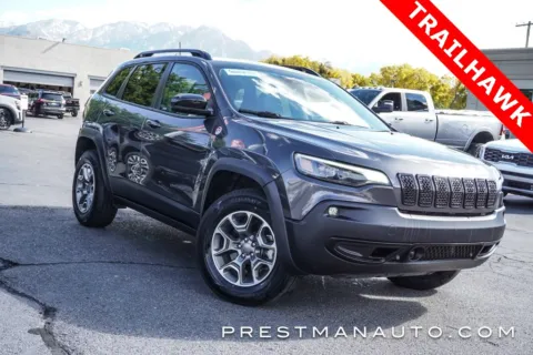 Gray 2022 Jeep Cherokee Trailhawk for sale in Salt Lake City, UT