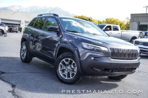 Gray 2022 Jeep Cherokee Trailhawk for sale in Salt Lake City, UT