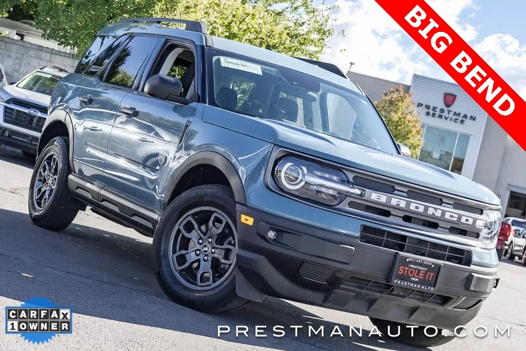 Blue 2022 Ford Bronco Sport Big Bend for sale in Salt Lake City, UT