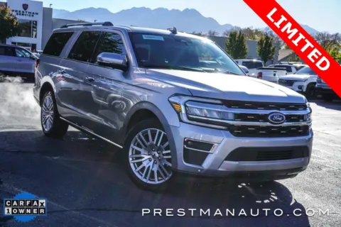 Silver 2024 Ford Expedition Max Limited for sale in Salt Lake City, UT