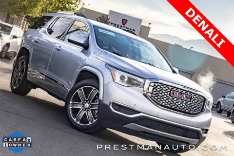 Silver 2017 GMC Acadia Denali for sale in Salt Lake City, UT