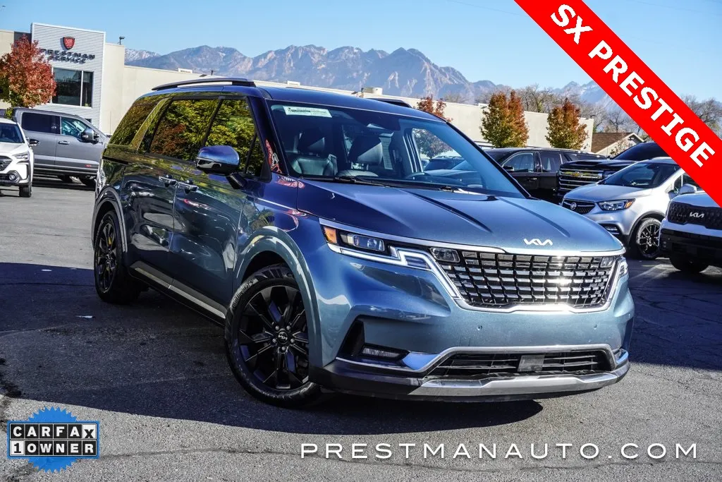 Blue 2024 Kia Carnival SX Prestige for sale in Salt Lake City, UT