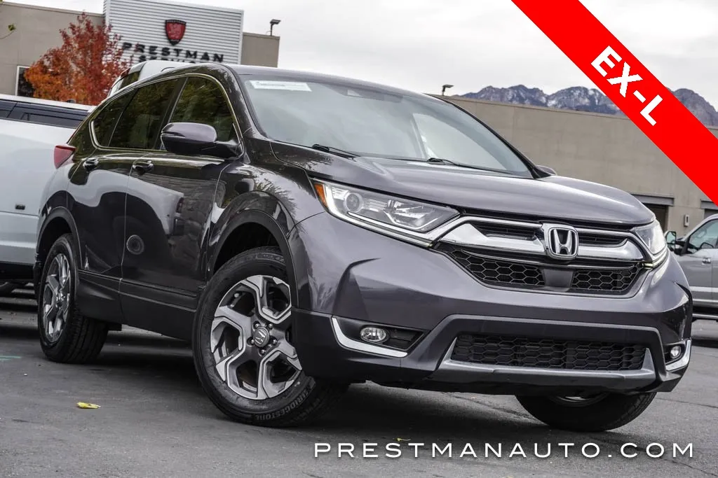 Gray 2018 Honda CR-V EX-L for sale in Salt Lake City, UT