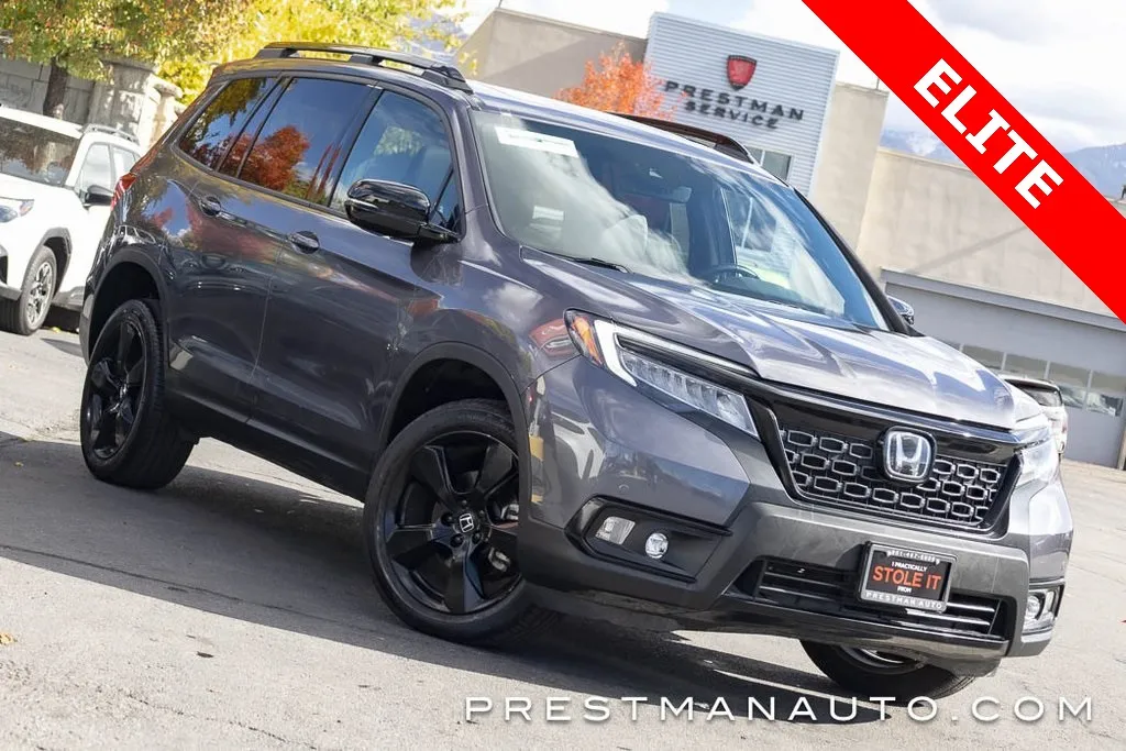 Gray 2021 Honda Passport Elite for sale in Salt Lake City, UT