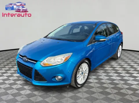 Blue 2012 Ford Focus SEL Hatchback 4D for sale in Plainville, MA