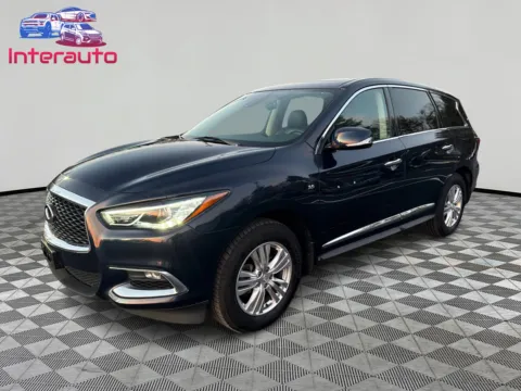 Blue 2019 INFINITI QX60 PURE (2019.5) Sport Utility 4D for sale in Plainville, MA