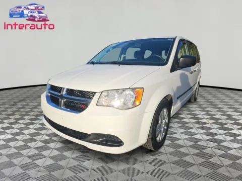 White 2014 Dodge Grand Caravan Passenger AVP Minivan 4D for sale in Plainville, MA