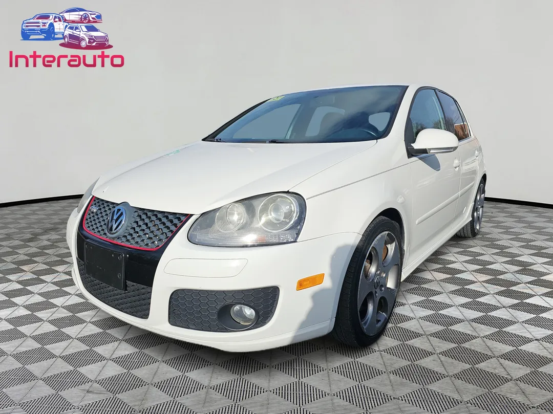 White 2009 Volkswagen GTI 2.0T Hatchback Sedan 4D for sale in Plainville, MA